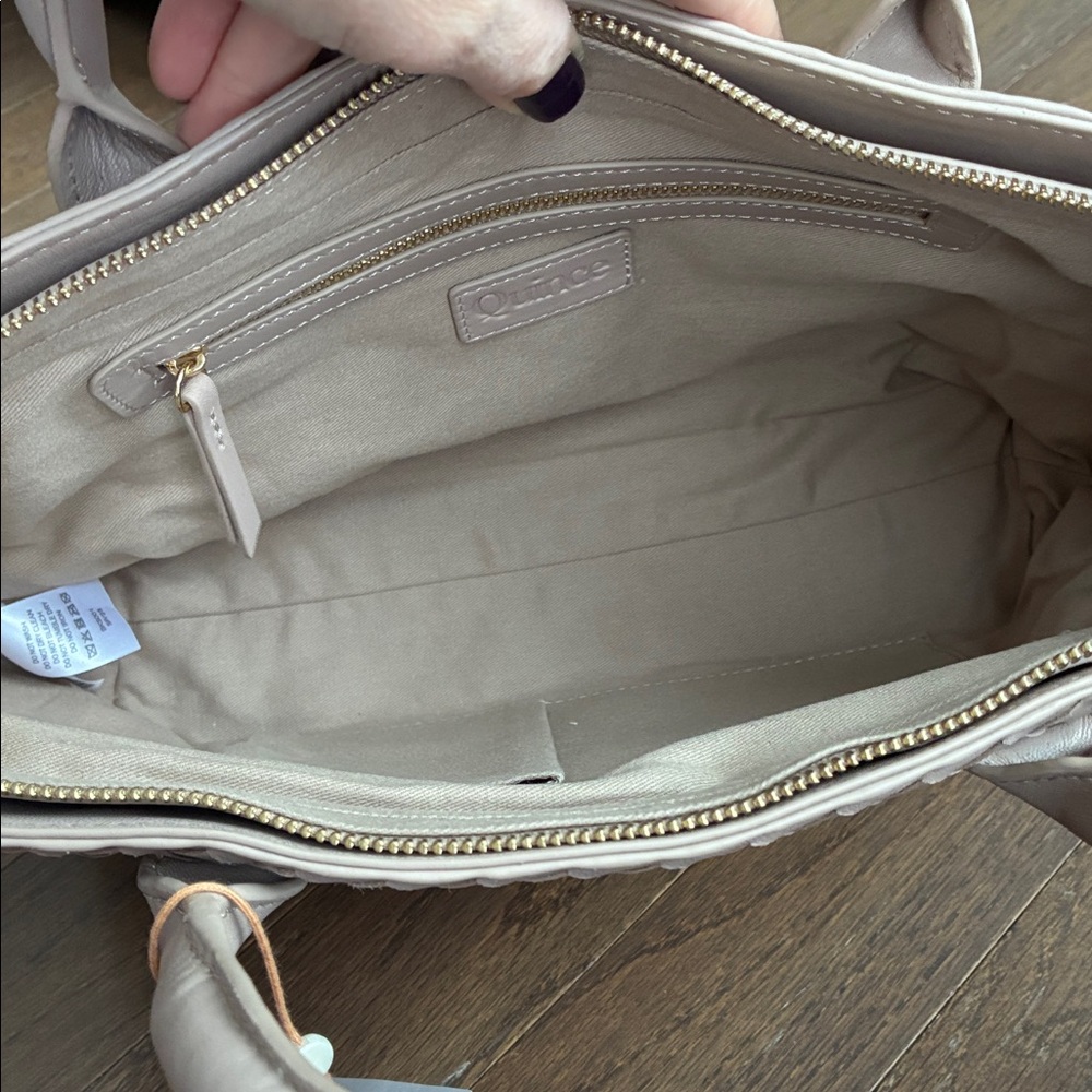 Quince Top Handle Woven Italian Leather Bag - Picture 16 of 16